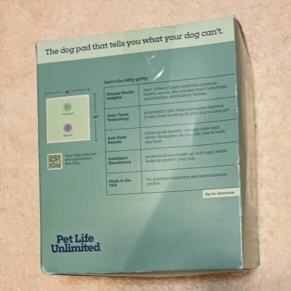 Pet Life Unlimited Health Tracker 20 Unscented Dog Pee Pads, Large 22 x 22 in. - Picture 12 of 16